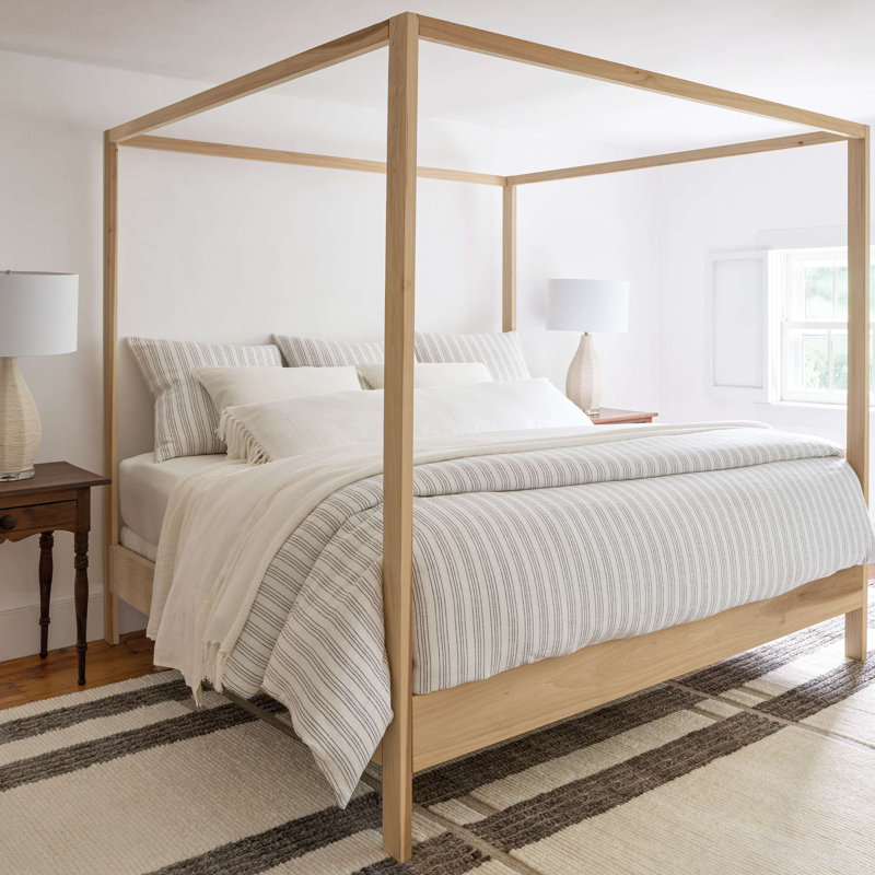 Dash and Albert Rugs Everett Ivory/Gray HandKnotted Wool Area Rug